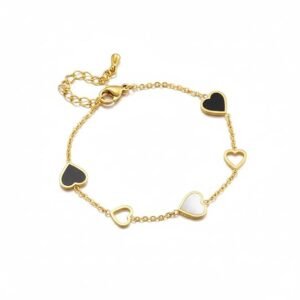 SALTY Anti Tarnish Bracelet for Women | Fancy Bracelet | Jewellery Gifts | Hand Band | Latest Fashion Accessories for Girls | Minimal Jewelry Design | Gift for Rakhi | Gift for Diwali, Christmas, Marriage, Birthday